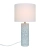 Lampa stołowa podstawa z lastryko + biały abażur Antiga NO2512625001 - Nordlux